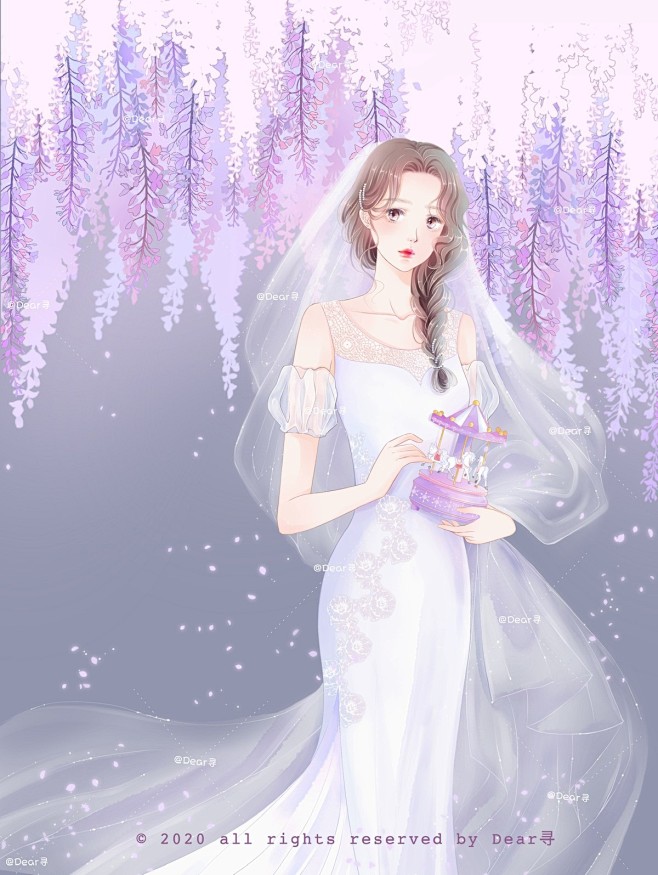 你是我的花与梦_Dear寻__插画师作品...
