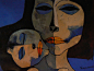 抽象画 ｜ Oswaldo Guayasamin - 当代艺术 - CNU视觉联盟