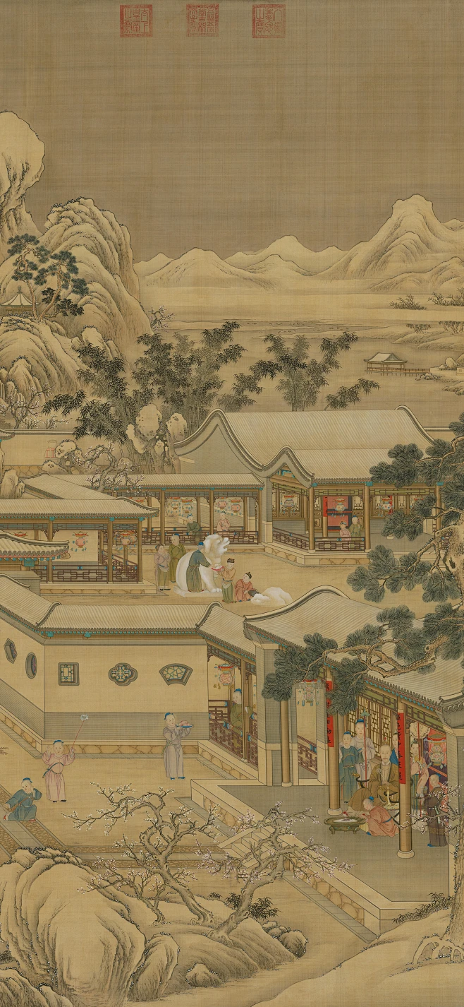 中国古画 手机壁纸-花瓣网