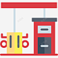 加油站汽车服务28平房图标高清素材 标志 设计图片 页面网页 平面电商 创意素材 png素材