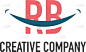 initial letter rb dental logo concept