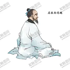 国学人物插画 【酷图网】古代历史名人,古代名医名士,古代诗人,国学人物插画