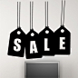 SALE SIGN wall sticker window decoration show art shop stickers decal design Wall Sticker for businesses: 