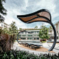 Pergolas- hojas #urbanlandscapearchitecture