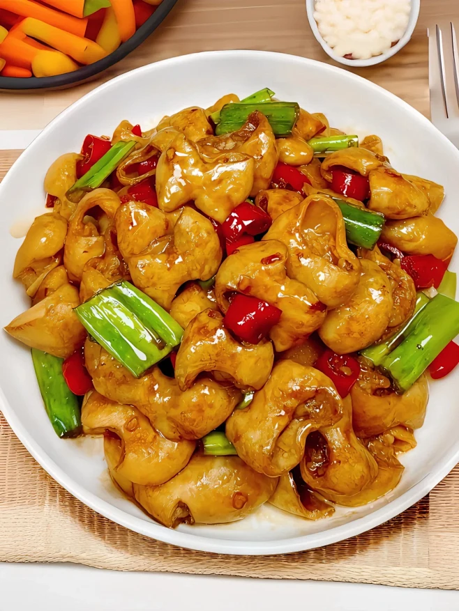巨好吃的爆炒肥肠，太太太下饭了 - 小红...