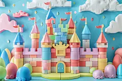 亲子互动玩具积木零件