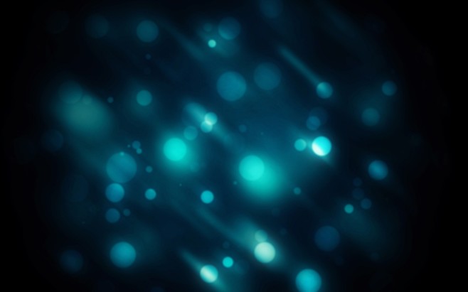 #光斑#blue bokeh wallp...