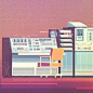 Computers #jamesgilleard #illustration #vintagecomputer #vector #vectorillustration #digitalart