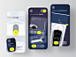 iHome - Smart Home Garage Door app automation control design device ha home hub iiot ioe iot mobile monitor security sensors shm smart st ui ux
