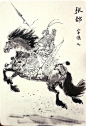 权迎东老师绘画 五子良将 三国曹魏势力