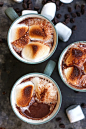 Broiled Bailey’s Hot Chocolate