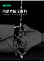【马可·莱登单肩包】马可莱登（MARK RYDEN）单肩包男士包包机车斜挎包时尚潮流胸包骑行腰包迷你大容量手机包MR7786典雅黑【行情 报价 价格 评测】-京东