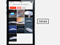 Dribbble - Scrapd - Drag to add content (GIF) by Andreas van der Griendt