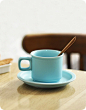 【Simple Style】日本直送ZAKKA☆质朴感水色系列咖啡杯套件 预订