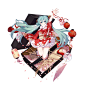 #miku 初音ミク - Slyvia的插画 - pixiv : 初音ミク感谢祭 商业稿