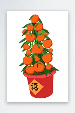 新年喜庆手绘剪纸插画元素-众图网