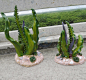 海洋植物雕塑工艺品仿真海草房产小区酒店户外园林景观装饰品摆件-淘宝网