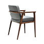 Zio Dining Chair: Cinnamon