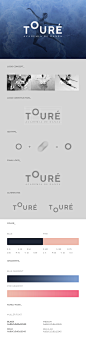 Touré | Academia de Danza : Touré is a highly qualifed Dancing Academy located in Mérida, Yucatán, México that offers several disciplines as baby ballet, ballet, jazz, gymnastics and barre fitness. The Branding proposal as its name suggests it is mainly b