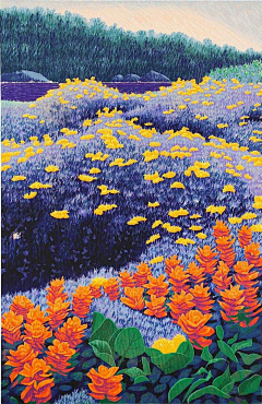 木梓森采集到油画背景