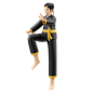 Pencak Silat 避免腿踢 3D 插图