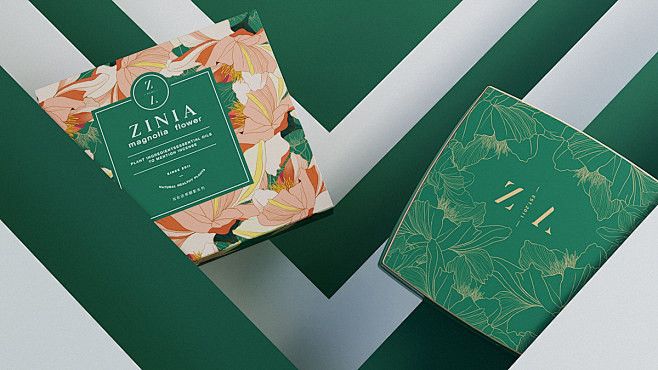 《ZINIA》化妆品牌&产品设计