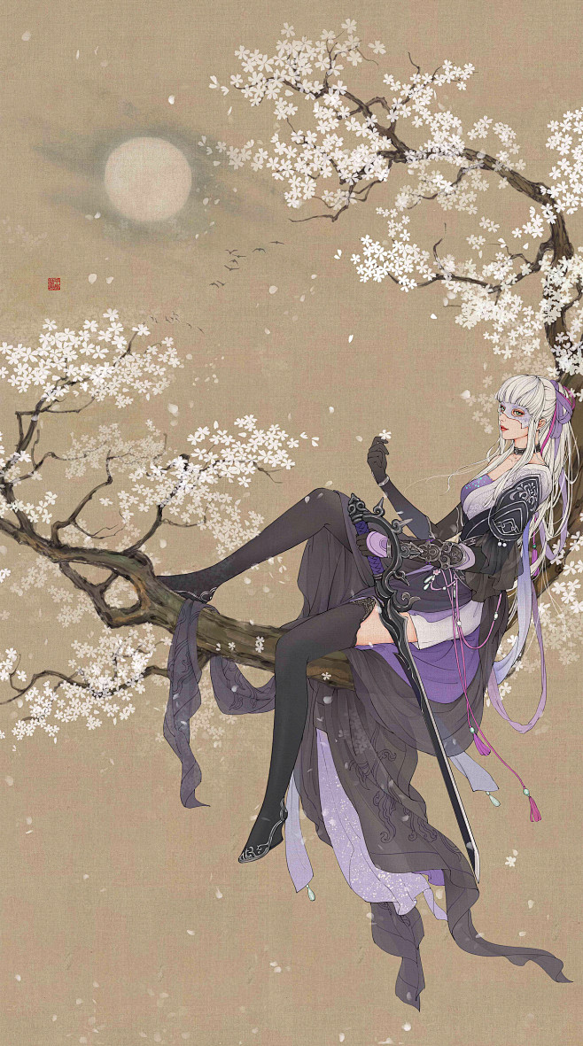 逆水寒人物插画欣赏，古典东方，最后有惊喜...