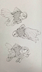 『  传统白描 · 金鱼技法 …  』