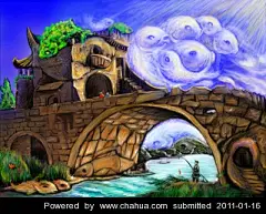 毛毛鱼的插画画廊展厅#手绘# #采集大赛#