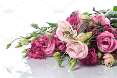 lisianthus,花束,粉色,自然美,贺卡,生日,白色,婚姻,清新,父亲节