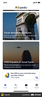 Expedia screen