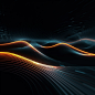 Technology sensitive dark background, speed sensitive lines