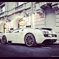 White Bugatti SS in Paris