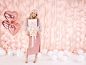 Light Pink Crepe Fringe Garland - Tara's Wonderworld : This very wide (15cm) and very long (3m) pink Fringe Garland is perfect to create a stunning impact. These garlands are great for a stylish and unique background. Why not mix up different colours for 