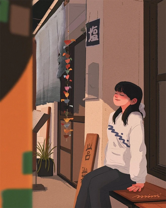 噪点肌理！10 款扁平风格质感插画-花瓣网