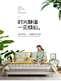 北欧布艺床主卧1.8米软包婚床现代简约双人床小户型卧室实木家具-tmall.com天猫