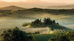 意大利，托斯卡纳，夏天，八月，风光桌面壁纸