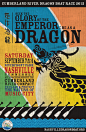 Nashville Dragon Boat Race Poster : An event poster designed for my Advanced Typography Class at Nossi College of Art for the Cumberland River Dragon Boat Race Event 2013.