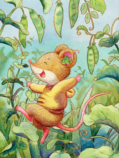 behance插图飞乐鸟插画