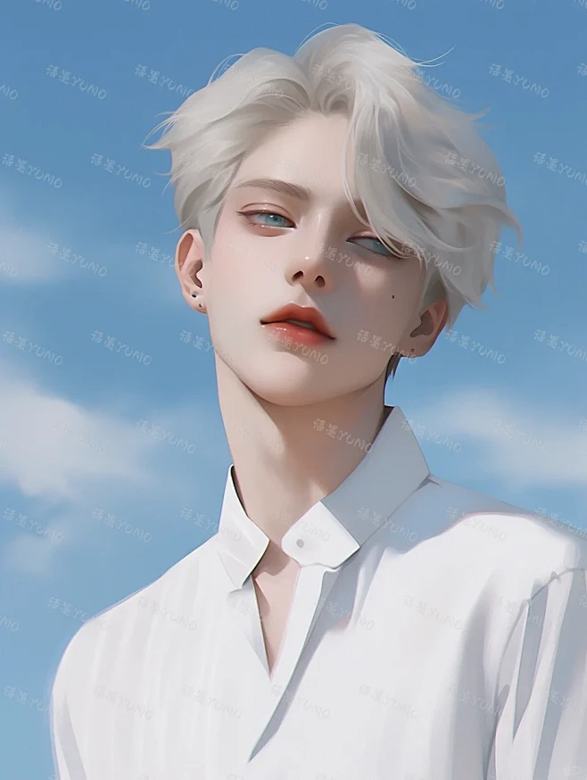 天空男头像