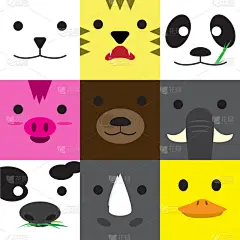 动物的头像一套