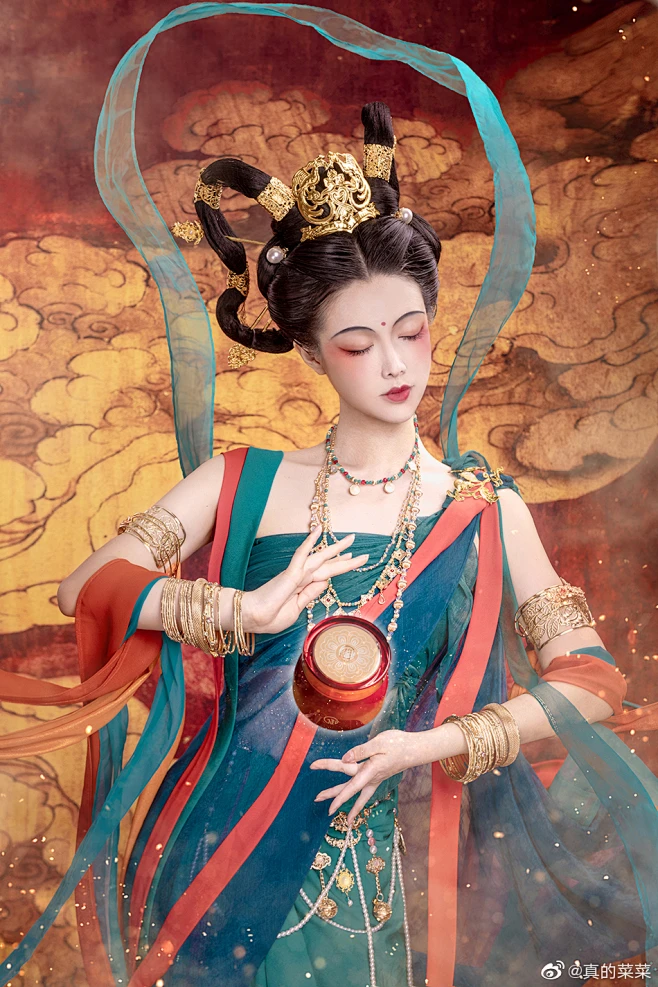 Cosplay 敦煌莫高窟图片_敦煌图片素材-花瓣网