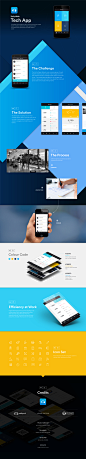 UnityWeb - Tech App on Behance