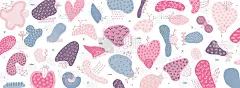 Vector abstract creative background with hand draw