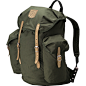 瑞典Fjallraven Vintage 北极狐G1000面料复古双肩包