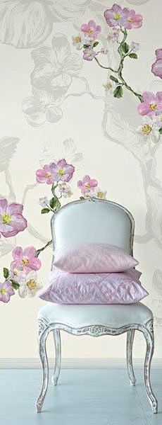 ♔ Floral wall décor....