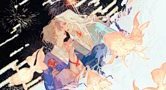 烟火金鱼和夏日祭典 ​​​​