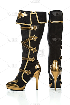 女靴骑士马丁靴中筒单靴女真皮靴子加绒做旧复古粗跟冬-淘宝网item