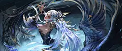 3440x1440 王者荣耀 虞姬 云霓雀翎 星传说 带鱼屏壁纸