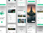 Travel App UI - Full Project mobile trends mobileui uiuxdesign uitrend-6